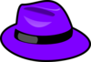 purple hat